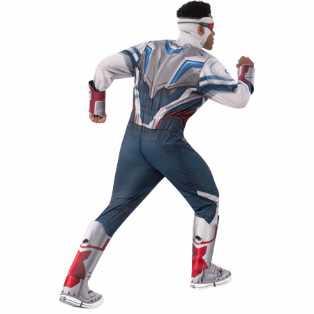 Falcon & The Winter Soldier Captain America Flight Suit Men's Costume